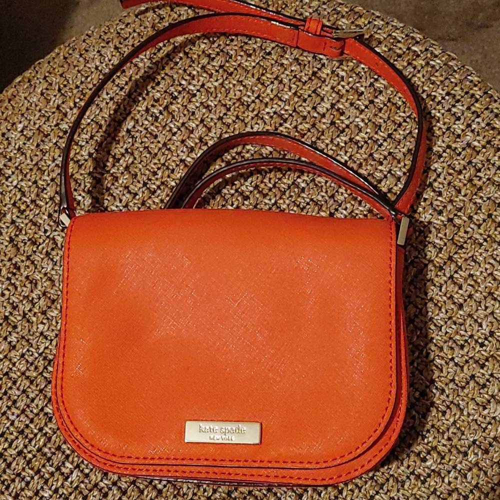 Kate Spade Orange Crossbody Bag